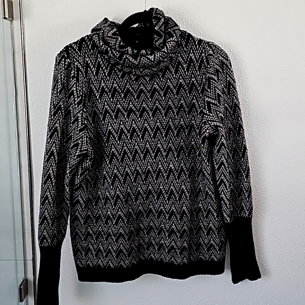 Black Turtleneck Sweater